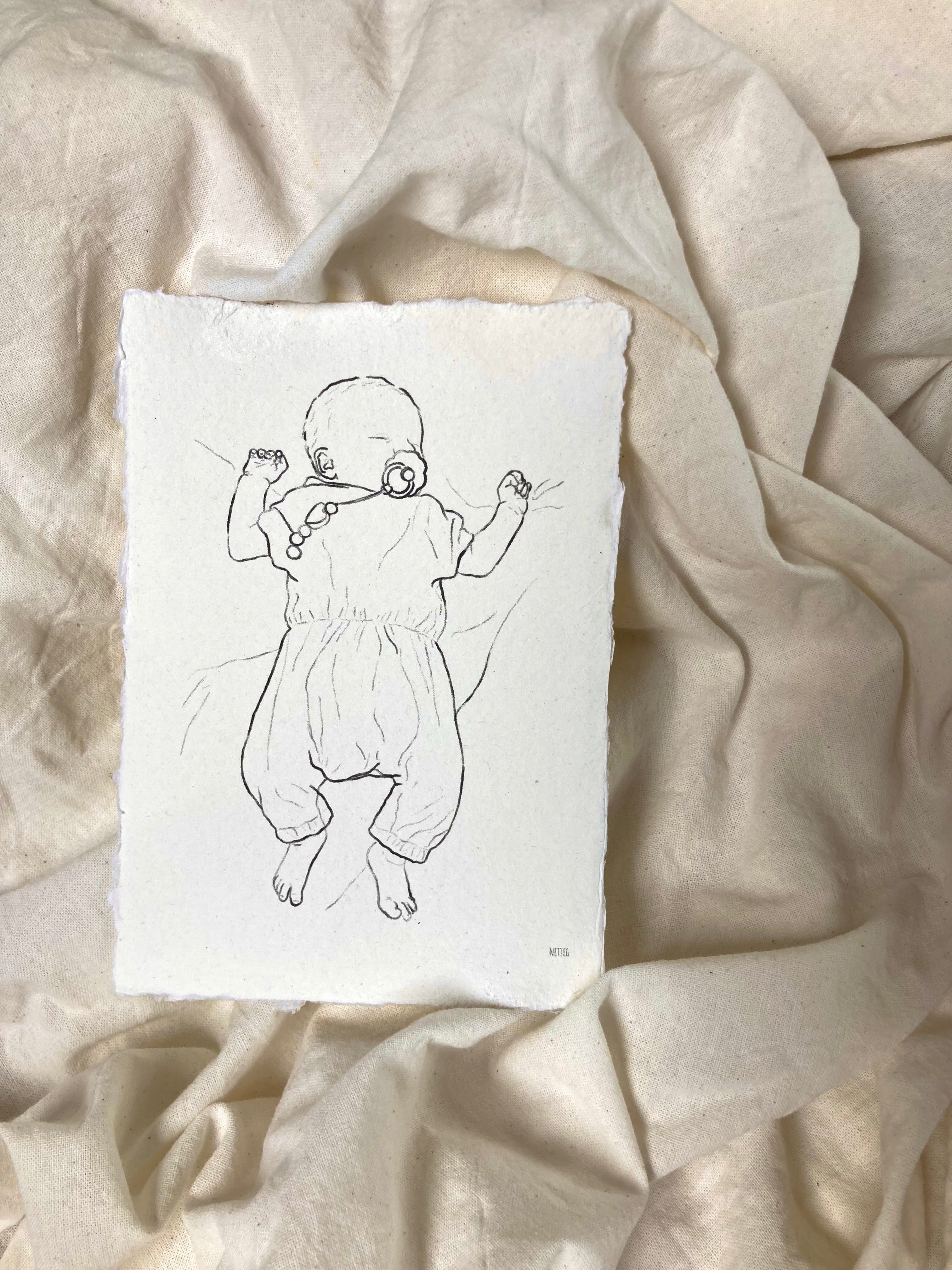 Baby illustratie