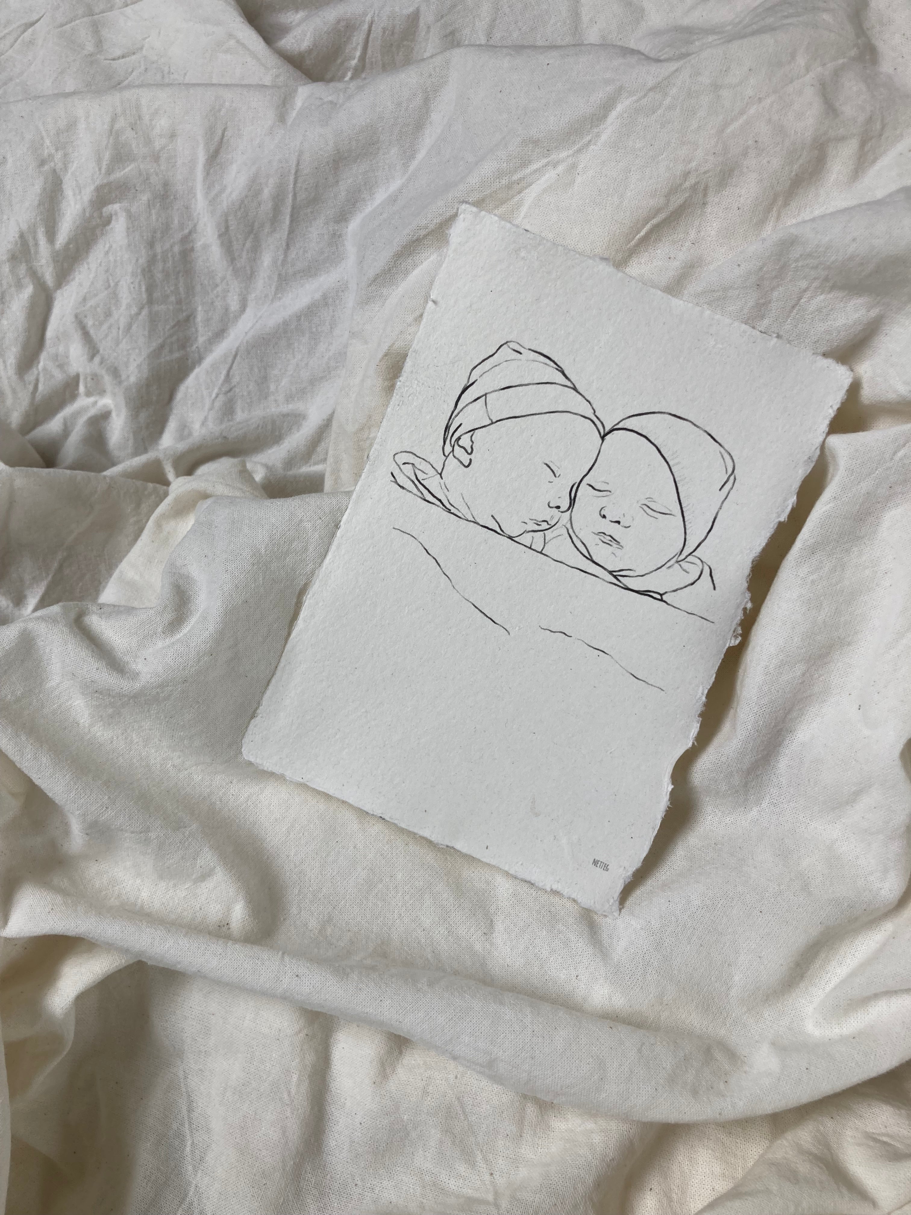 Baby illustratie