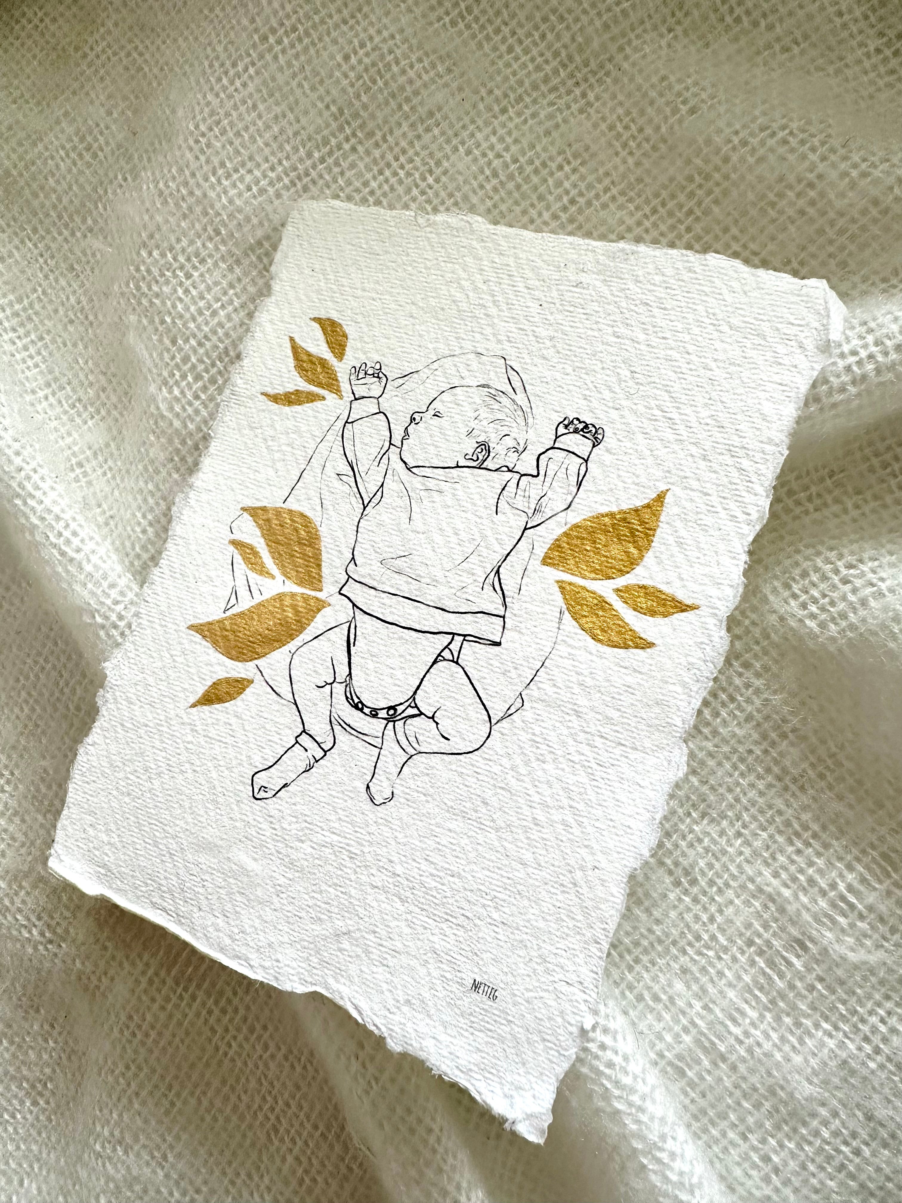 Baby illustratie