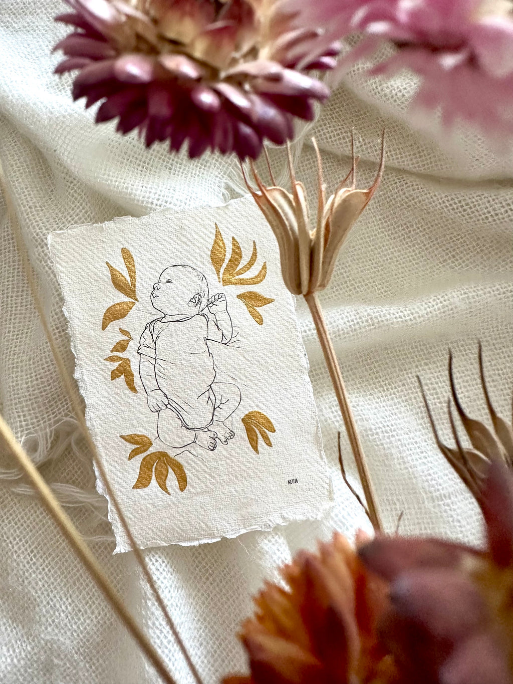 Baby illustratie