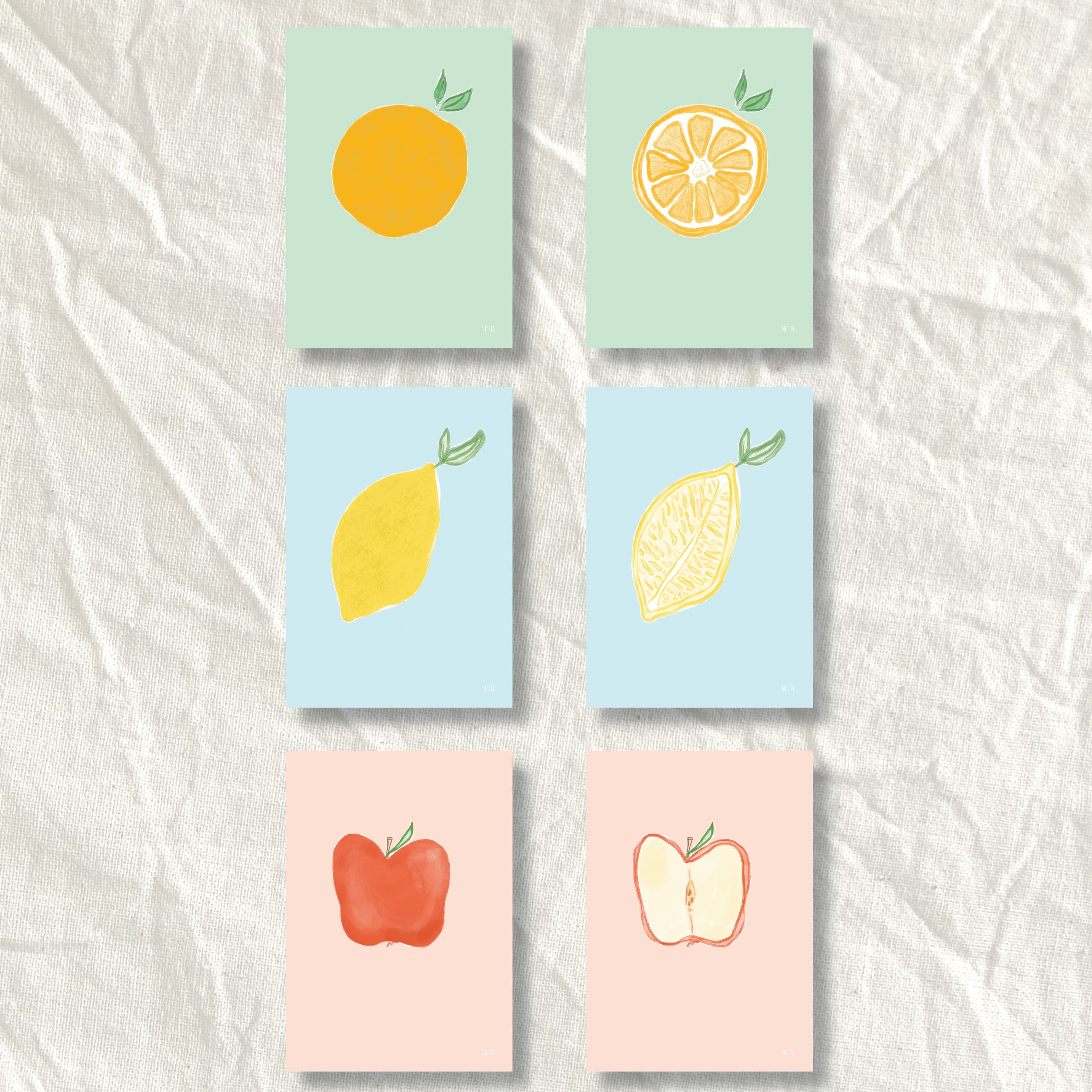 Kaartenset | Fris en Fruitig